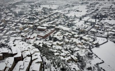 Contigliano sotto la neve